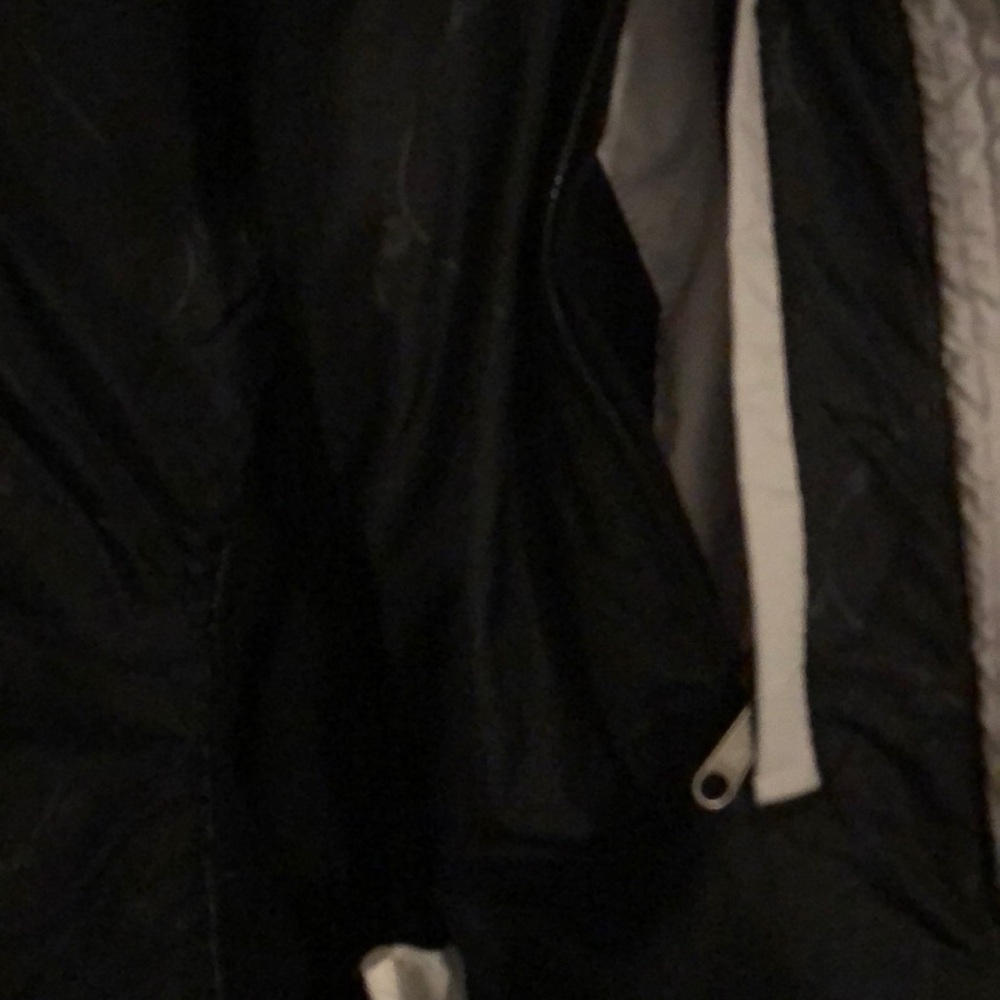 Marmot Gray with Black Quilted Zippered Jacket - Picture 8 of 8